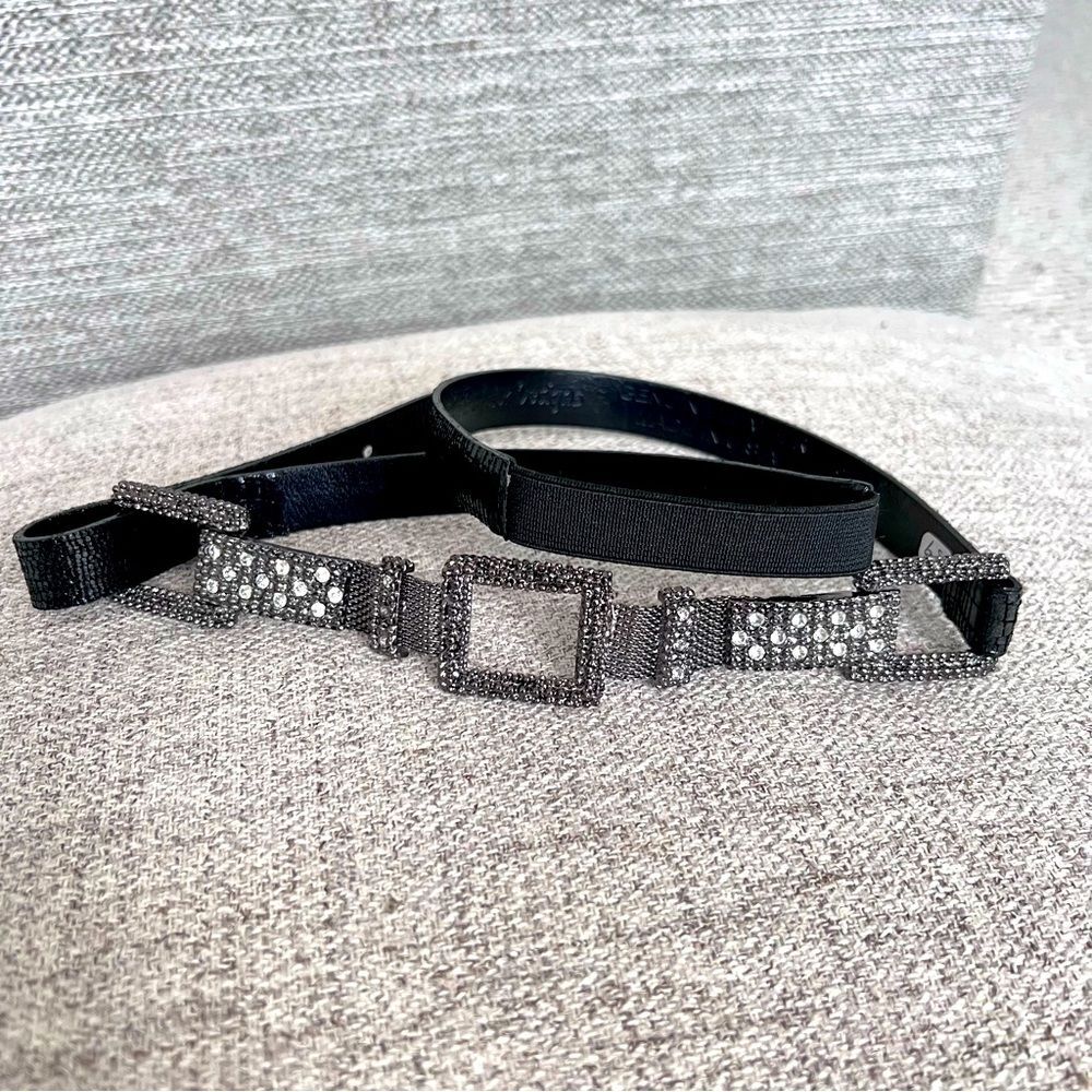 Vintage Sandy Duftler Designs Genuine Leather Belt